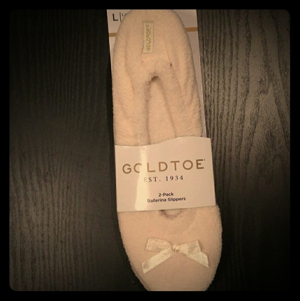 Brand New Cream Colored Ballerina Slippers